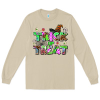 Mushroom trıck or treat Long Sleeve Tee - AdoDesignShop