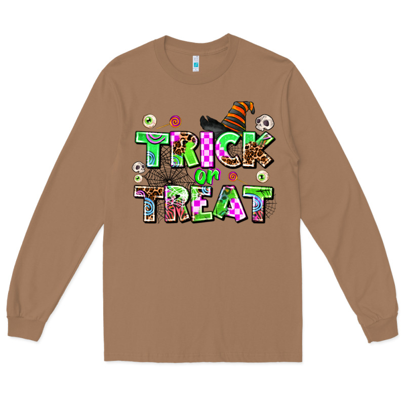 Trıck Or Treat Long Sleeve Tee by AdoDesignShop | Teevron