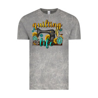 Cloud Rock quilting life western Vintage Tee - texasbilliewilder
