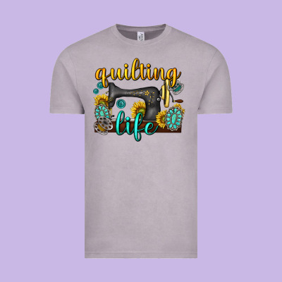 Vintage Tee quilting life western