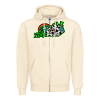 Sandshell kentucky yall Zipper Hoodie - CowhideDigitalArt