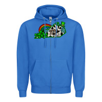 True Royal kentucky yall Zipper Hoodie - CowhideDigitalArt