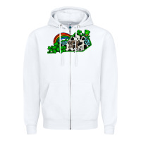 White kentucky yall Zipper Hoodie - CowhideDigitalArt