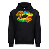 Black Lgbtq Pride Rainbow Lips Urban Hoodie - BundleAndBundleShop