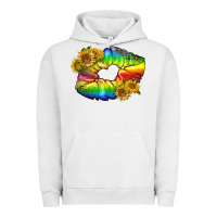 Pigment Lunar Rock Lgbtq Pride Rainbow Lips Urban Hoodie - BundleAndBundleShop