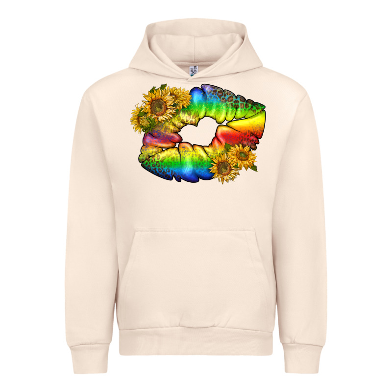 Lgbtq Pride Rainbow Lips Urban Hoodie by BundleAndBundleShop | Teevron