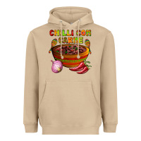 Mushroom chilli con carne  with chilli pepper Heavyweight Hoodie - AdoDesignShop