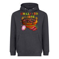 Smoke chilli con carne  with chilli pepper Heavyweight Hoodie - AdoDesignShop