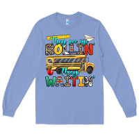 Colony Blue they see me rollin they waitin Long Sleeve Tee - texasbilliewilder