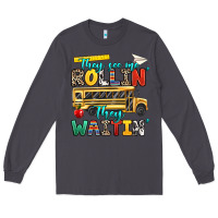 Smoke they see me rollin they waitin Long Sleeve Tee - texasbilliewilder