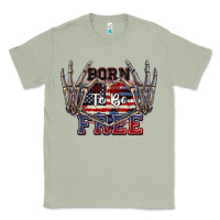Matcha Born to be free 4th of July Classic Tee - CowGirlArtShop