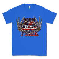 True Royal Born to be free 4th of July Classic Tee - CowGirlArtShop