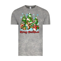 Cloud Rock merry christmas rabbits Vintage Tee - Zillion Design Studio