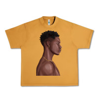 Peanut Butter afro black man Urban Heavy Tee - texasbilliewilder