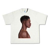 Pistachio afro black man Urban Heavy Tee - texasbilliewilder