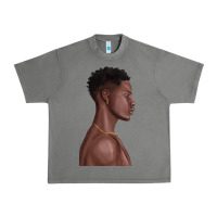 Tornado afro black man Urban Heavy Tee - texasbilliewilder