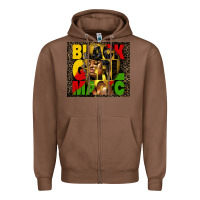 Chestnut black girl magic Zipper Hoodie - HRA Design Shop