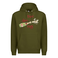 Army Green cheers to the new year Premium Hoodie - MaliasSmallBusiness
