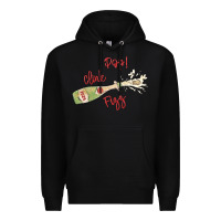 Black cheers to the new year Premium Hoodie - MaliasSmallBusiness