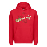 Red cheers to the new year Premium Hoodie - MaliasSmallBusiness