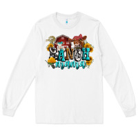 White ranch mama Long Sleeve Tee - Zillion Design Studio