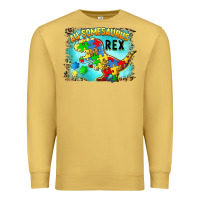 Antique Gold au somesaurus rex Premium Sweatshirt - BarkalooDesign
