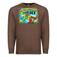 Chestnut au somesaurus rex Premium Sweatshirt - BarkalooDesign