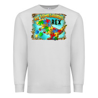 Dove Grey au somesaurus rex Premium Sweatshirt - BarkalooDesign