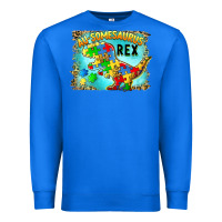 True Royal au somesaurus rex Premium Sweatshirt - BarkalooDesign