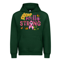 Forest Green Pretty Strong Urban Hoodie - BundleAndBundleShop