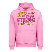 Fuchsia Pink Pretty Strong Urban Hoodie - BundleAndBundleShop