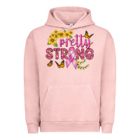Pigment Salmon Pretty Strong Urban Hoodie - BundleAndBundleShop