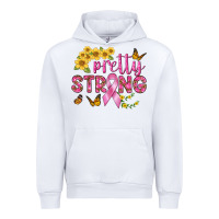 White Pretty Strong Urban Hoodie - BundleAndBundleShop