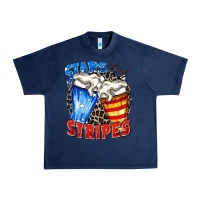 Navy stars and stripes beer Urban Heavy Tee - Zillion Design Studio