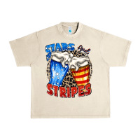 Sandshell stars and stripes beer Urban Heavy Tee - Zillion Design Studio