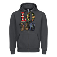 Smoke loce army Zipper Hoodie - CowhideDigitalArt