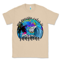 Mushroom my favorite color is sunshine Classic Tee - SublimationCraftShop