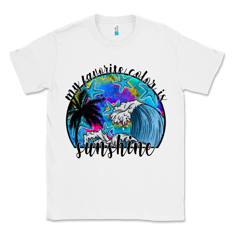 My Favorite Color Is Sunshine Classic Tee by SublimationCraftShop | Teevron