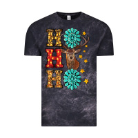 Cloud Black Gemstone And Reindeer Christmas Ho Ho Ho Vintage Tee - RanaPortraitStore