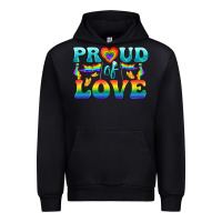 Black Lgbtq Proud Of Love Urban Hoodie - BundleAndBundleShop