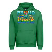 Emerald Lgbtq Proud Of Love Urban Hoodie - BundleAndBundleShop