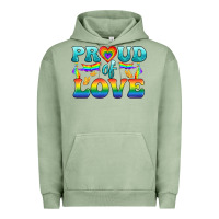 Pigment Oil Green Lgbtq Proud Of Love Urban Hoodie - BundleAndBundleShop