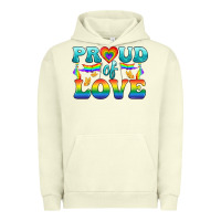 Pigment Pistachio Lgbtq Proud Of Love Urban Hoodie - BundleAndBundleShop