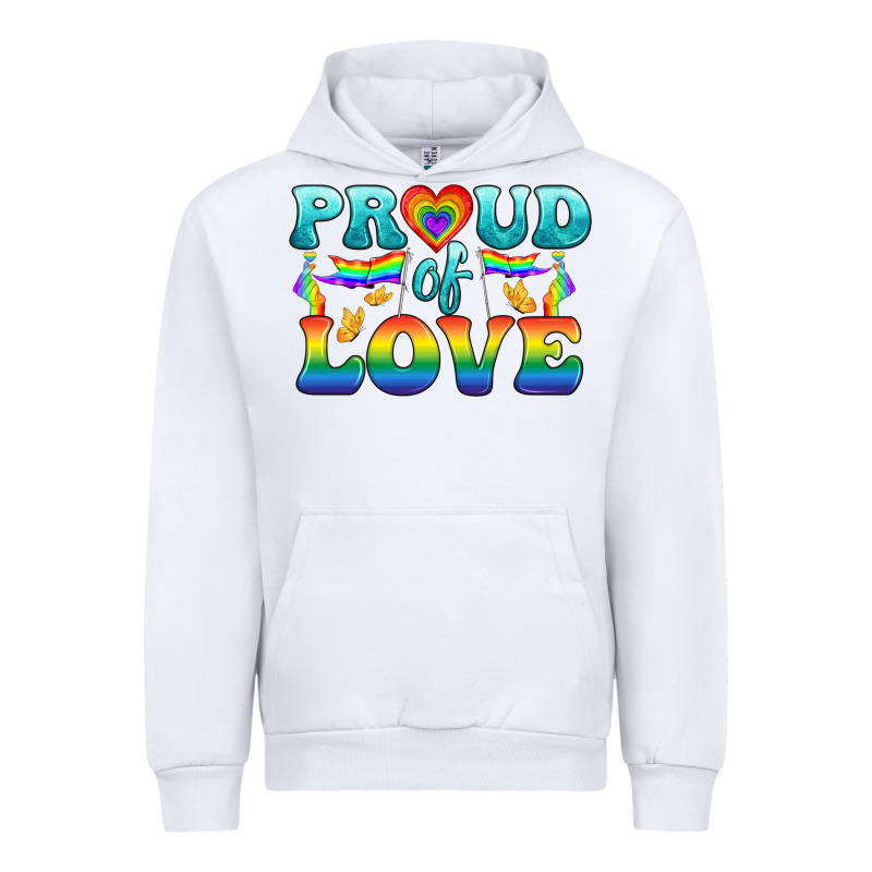 Lgbtq Proud Of Love Urban Hoodie by BundleAndBundleShop | Teevron