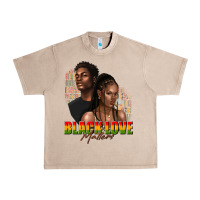 French Oak afro black love matters Urban Heavy Tee - texasbilliewilder