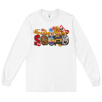 White transportation squad Long Sleeve Tee - texasbilliewilder