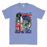 Colony Blue Dead inside but it's the 4th of July Classic Tee - CowGirlArtShop