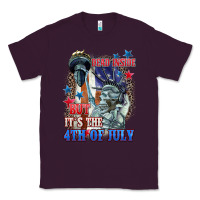 Plum Dead inside but it's the 4th of July Classic Tee - CowGirlArtShop