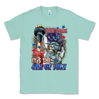 Seafoam Dead inside but it's the 4th of July Classic Tee - CowGirlArtShop