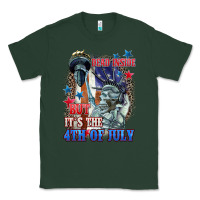 Sports Green Dead inside but it's the 4th of July Classic Tee - CowGirlArtShop